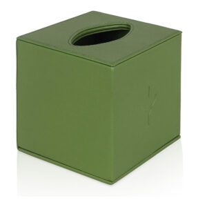 Leatherette Square Tissue Box : SP TB 83